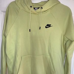 Women’s Lime green Nike Hoodie Sweatshirt